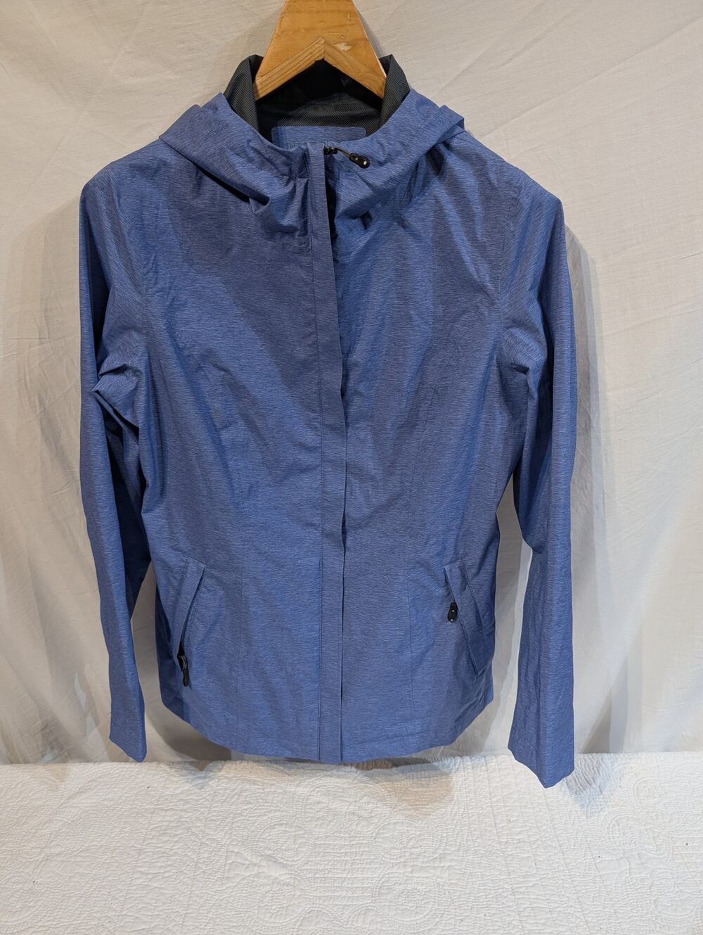 Women's 32 Degrees Shell Jacket Size Medium Full Zip Purple Lightweight